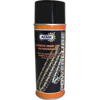 GRAISSE MOTO BOMBE CHAINE AFAM POWERLUBE 400ML