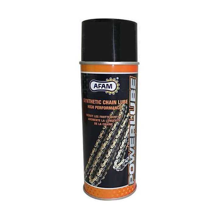 GRAISSE MOTO BOMBE CHAINE AFAM POWERLUBE 400ML
