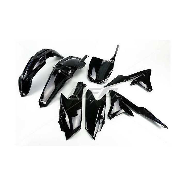 KIT PLASTIQUES UFO NOIR YZF 450 14/15