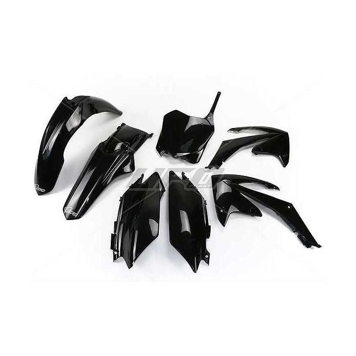 KIT PLASTIQUES UFO NOIR CRF 450 11/12