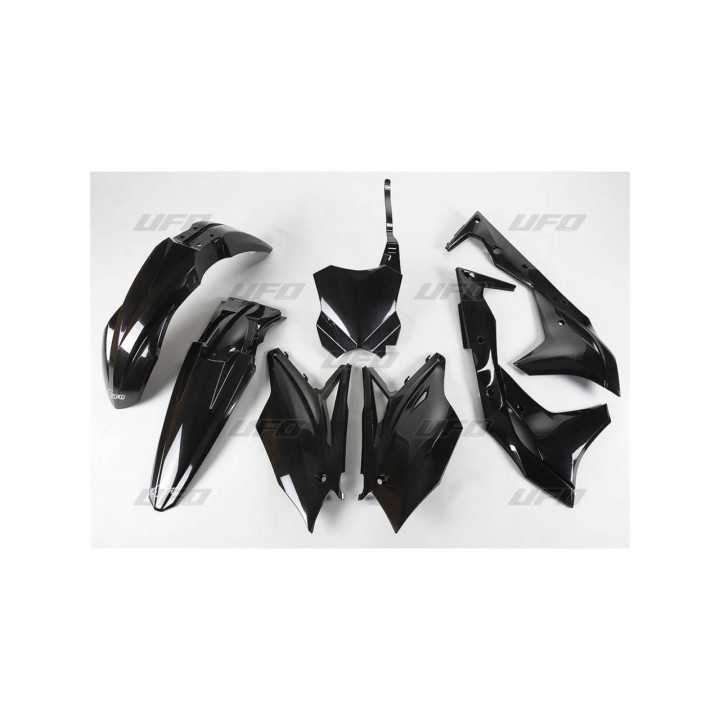 KIT PLASTIQUES UFO NOIR KXF 250 2017