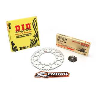 Kit chaine DIDRENTHAL 520 type ERT2 1348 Yamaha YZ-450F