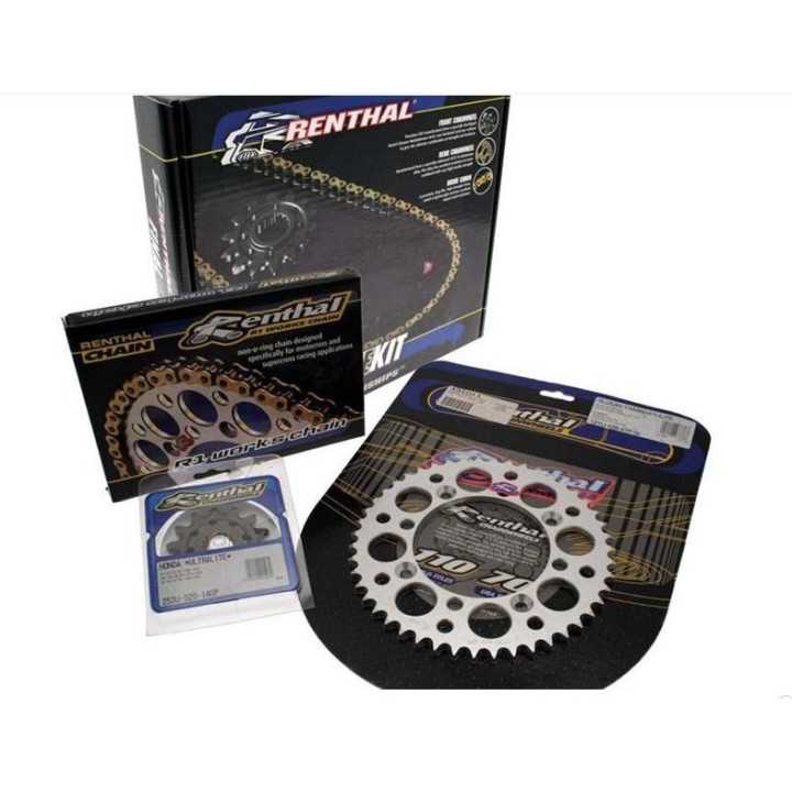 Kit chaine RENTHAL 520 type R1 1351 Kawasaki KX-250