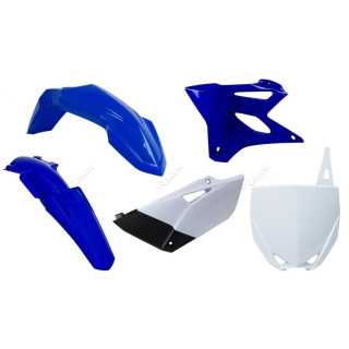 Kit plastique RACETECH couleur origine bleublanc - Yamaha YZ85 16 18