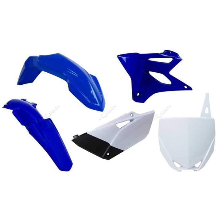 Kit plastique RACETECH couleur origine bleublanc - Yamaha YZ85 16 18