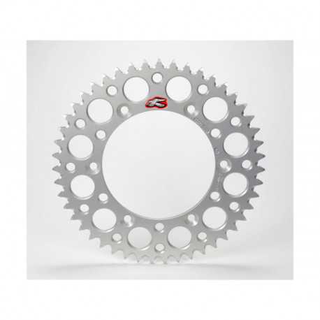 Couronne RENTHAL Ultralight 50 dents alu anti-boue pas 520 type 131U anodise argent Yamaha YZ-125 93-96 Couronne RENTHAL Ultralight 50 dents alu anti-boue pas 520 type 131U anodise argent Yamaha YZ-125 93-96