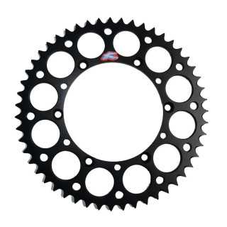 Couronne RENTHAL Ultralight 48 dents alu anti-boue pas 520 type 150U anodise argent Yamaha YZ-125 05-13