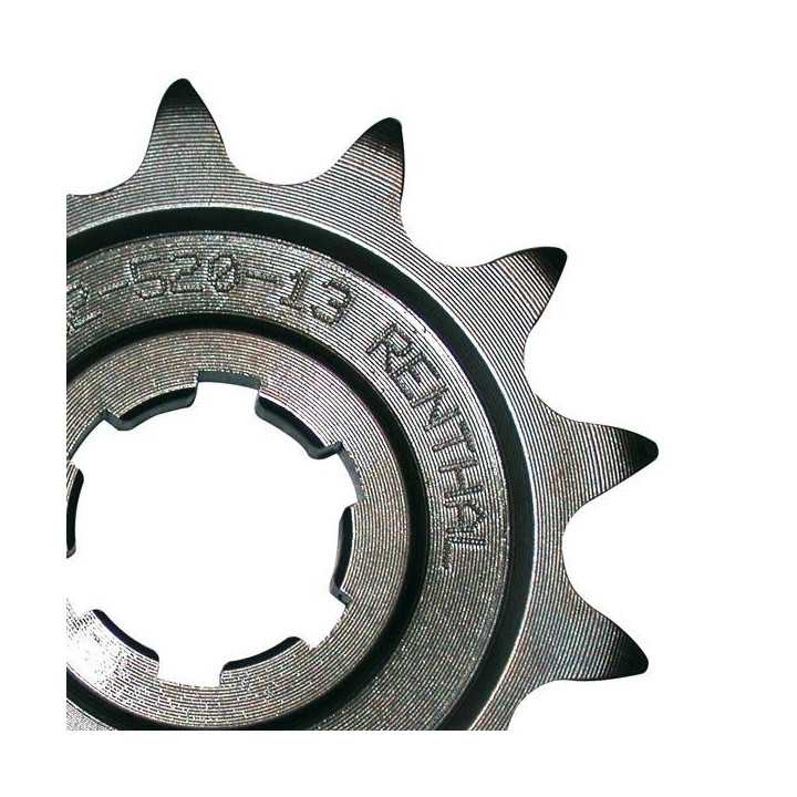 Pignon RENTHAL 13 dents acier standard pas 520 type 452 Kawasaki KXF-450 2006-18