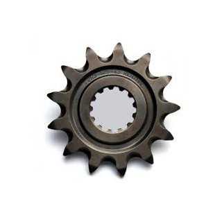 Pignon RENTHAL 13 dents acier anti-boue pas 520 type 254 SUZUKI RM-125 1988-91