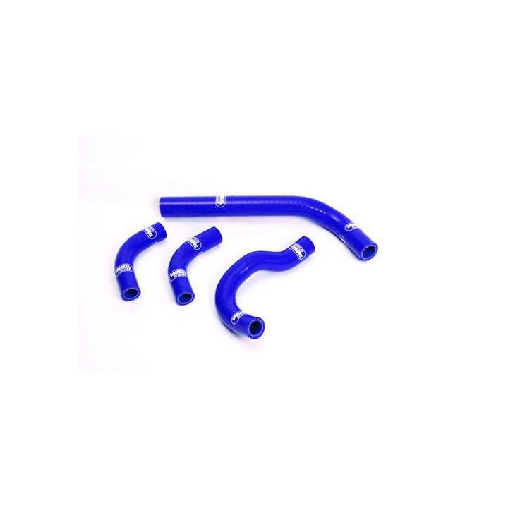 Durites de radiateur SAMCO type origine bleu - 4 durites Honda CRF250R 03-09