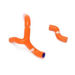 Durites de radiateur SAMCO kit transformation Y orange - 2 durites KTM SXF350 11-15