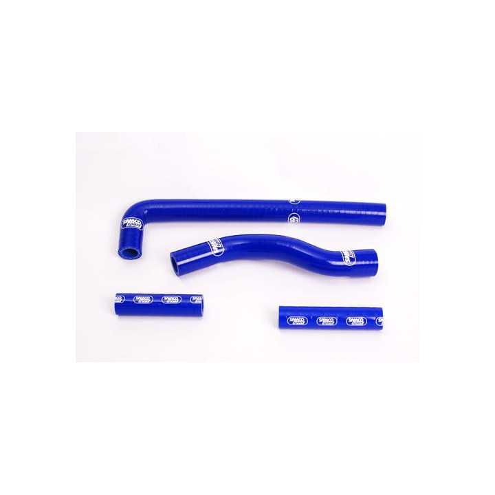 Durites de radiateur SAMCO type origine bleu - 4 durites Yamaha WR 250F 01-05