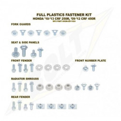 Kit vis complet de plastiques Bolt Honda CRF450 09-12