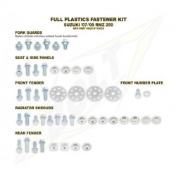 Kit vis complet de plastiques Bolt Suzuki RM-Z250 07-09
