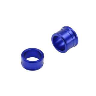 ENTRETOISE DE ROUE AVANT ZETA BLEU YAMAHA 125-250 YZ 250-450 YZF 2002-07