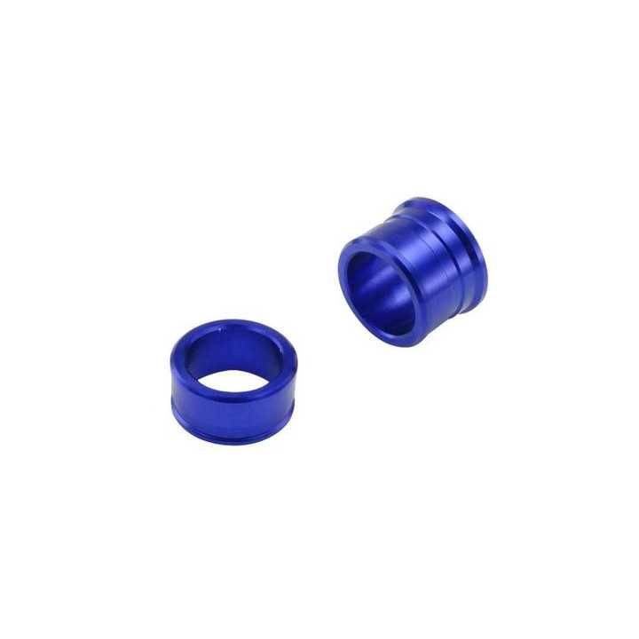 ENTRETOISE DE ROUE AVANT ZETA BLEU YAMAHA 125-250 YZ 250-450 YZF 2008-18