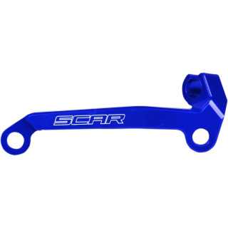 Guide câble d'embrayage SCAR bleu Kawasaki KX450F
