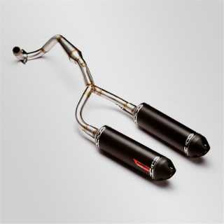 LIGNE ECHAPPEMENT COMPLETE RACING DOUBLE FACTORY YCF