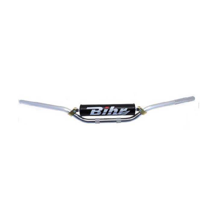 GUIDON MX ONE BIHR ALU 22.2mm ET MOUSSE RM RMZ 125 250 450 TITANE