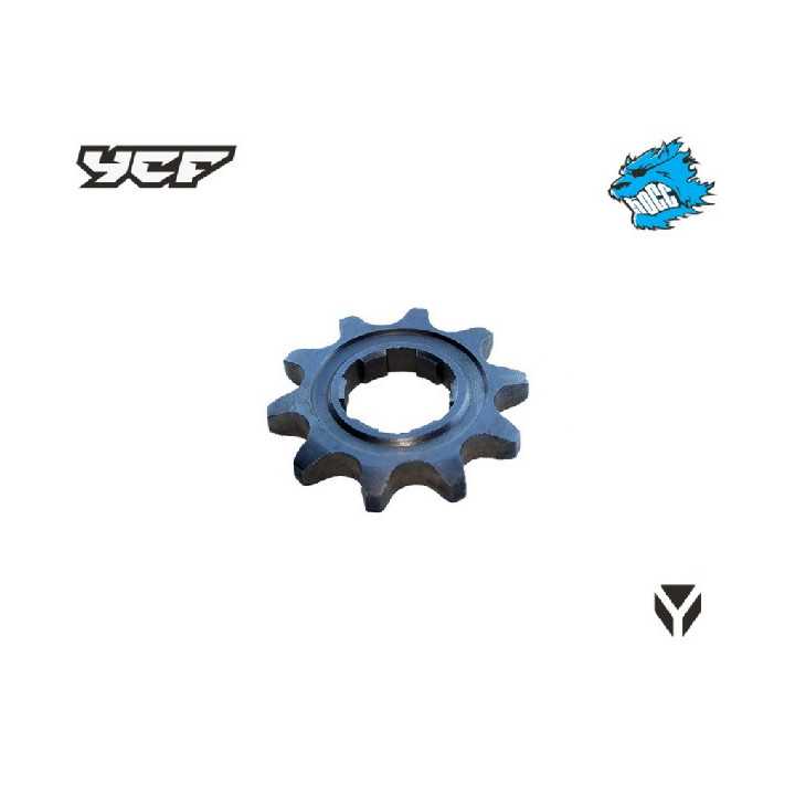 PIGNON SORTIE DE BOITE ANTI BOUE DIAMETRE 10 / 10 DENTS YCF