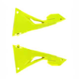 Caches plastiques boîte à air UFO jaune Honda CRF 450 2017-2020