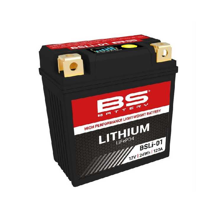 Batterie BS BATTERY SLA sans entretien activé usine - BTZ7S - Honda CRF 450 17/20