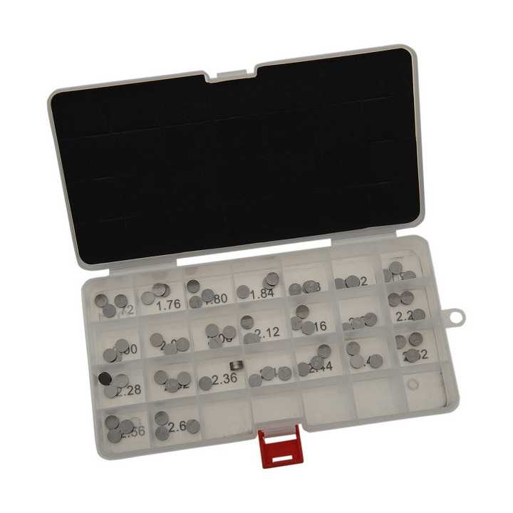 COFFRET DE PASTILLES REGLAGE DE SOUPAPE DIAMETRE 8.90mm KTM SXF 350 2011-19