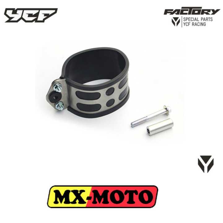 ATTACHE SILENCIEUX ROND YCF POUR R START 2009-2010