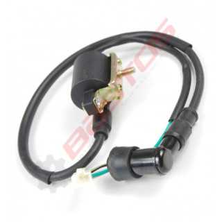 BOBINE D'ALLUMAGE HAUTE TENSION AVEC SUPPORT BASTOS