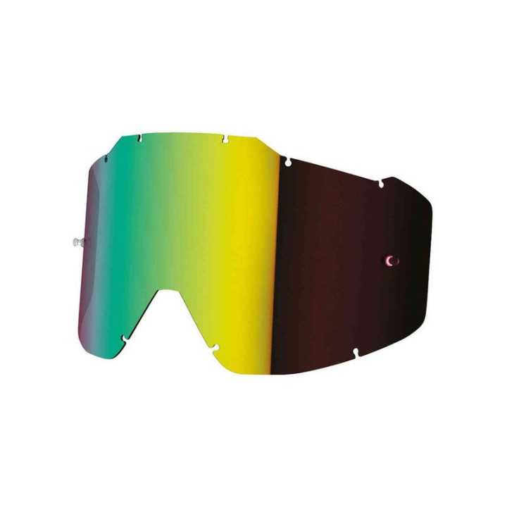 ECRAN REMPLACEMENT IRIDIUM VERT RAINBOW AS POUR MASQUE LUNETTES SHOT ASSAULT 2.0 / IRIS 2.0