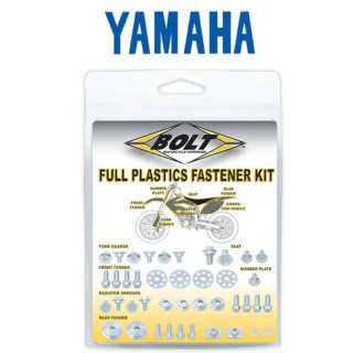 Kit vis plastiques carénage BOLT Yamaha YFZ WRF 250 450 2018-2022