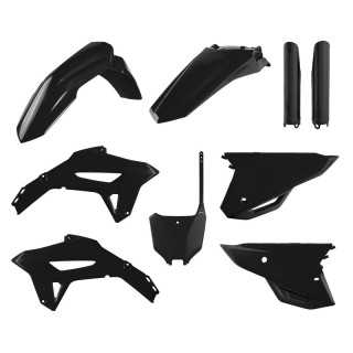 KIT PLASTIQUES CARENAGE POLISPORT NOIR HONDA CRF 250 450 2021-24