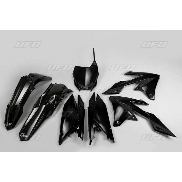 KIT PLASTIQUES CARENAGE UFO NOIR RMZ 250 2019-25 450 2018-25