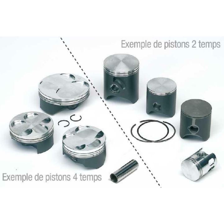 KIT PISTON ATHENA POUR CYLINDRE 80CC KX 65 2002 à 2019