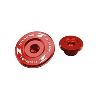 Bouchon carter d'allumage  Zeta rouge  pour YAMAHA 450 YZF 2010/13