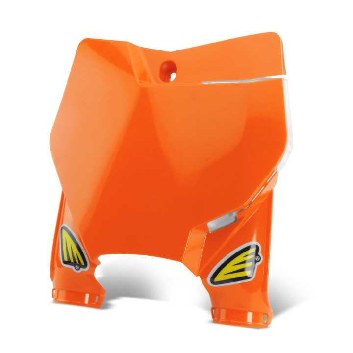Plaque numéro frontale orange Cycra stadium KTM SX SXF 125 250 350 450 2016-21