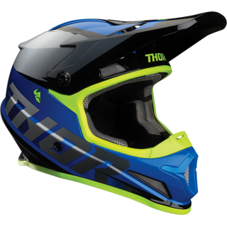 CASQUE CROSS THOR SECTOR FADER BLEU GRIS