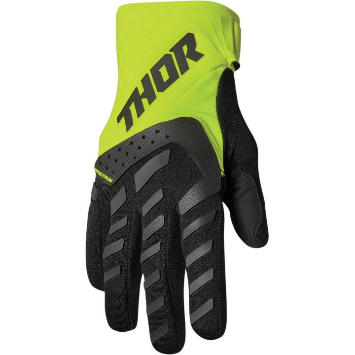GANTS CROSS THOR SPECTRUM JAUNE NOIR