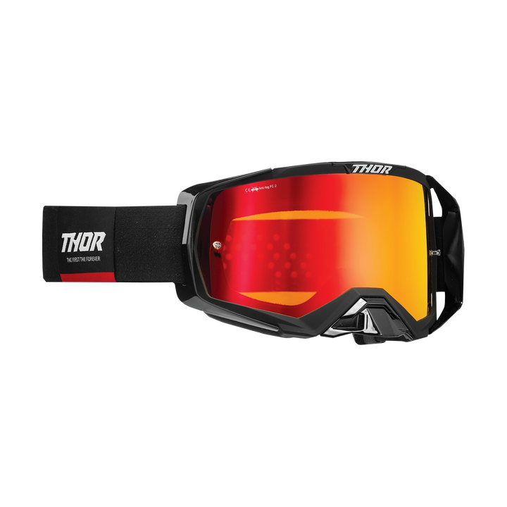 MASQUE LUNETTES CROSS THOR ACTIVATE NOIR ROUGE