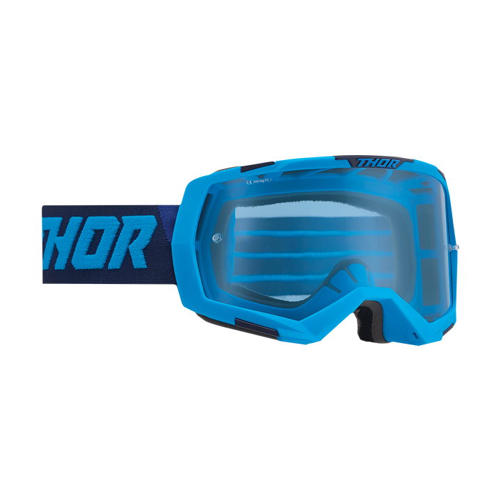 MASQUE LUNETTES CROSS THOR REGIMENT BLEU