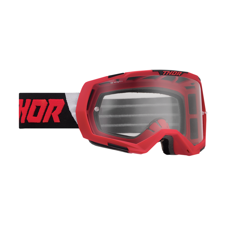 MASQUE LUNETTES CROSS THOR REGIMENT ROUGE NOIR