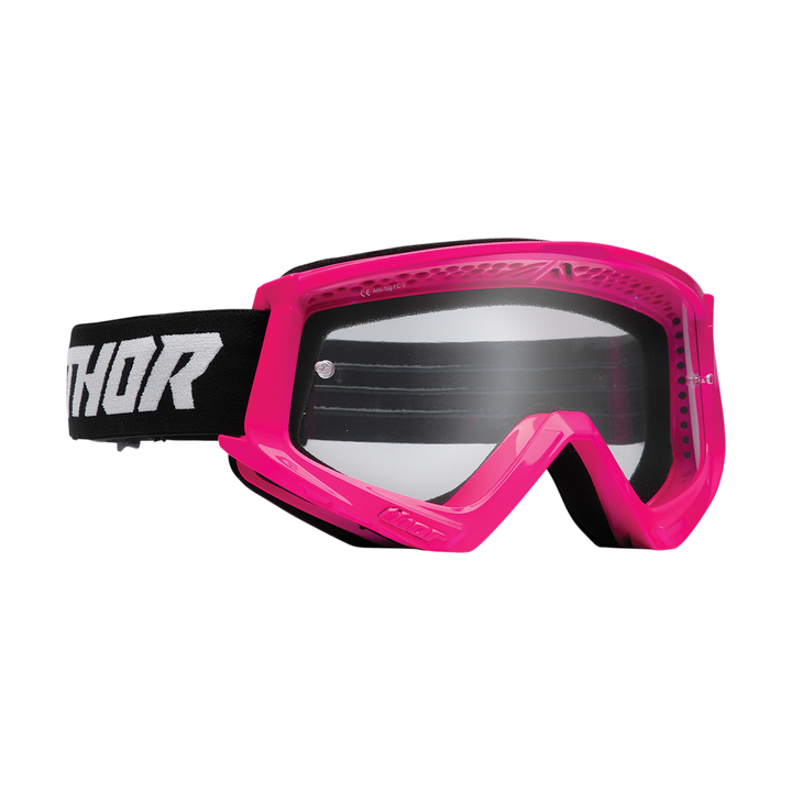 MASQUE LUNETTES CROSS THOR Combat Racer ROSE NOIR