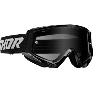 MASQUE LUNETTES CROSS THOR Combat Sand Racer NOIR GRIS