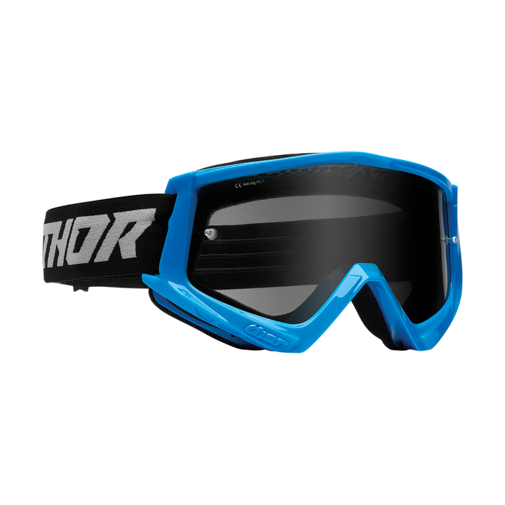 MASQUE LUNETTES CROSS THOR Combat Sand Racer BLEU ET GRIS