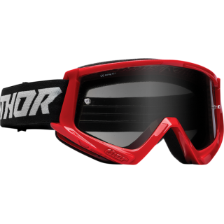 MASQUE LUNETTES CROSS THOR Combat Sand Racer ROUGE GRIS