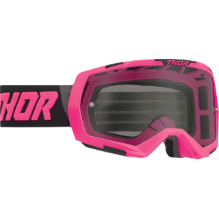 MASQUE LUNETTES CROSS THOR COMBAT SAND RACER ROSE GRIS