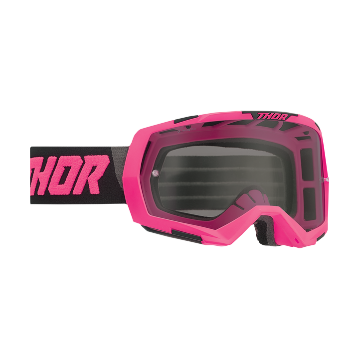 MASQUE LUNETTES CROSS THOR COMBAT SAND RACER ROSE GRIS