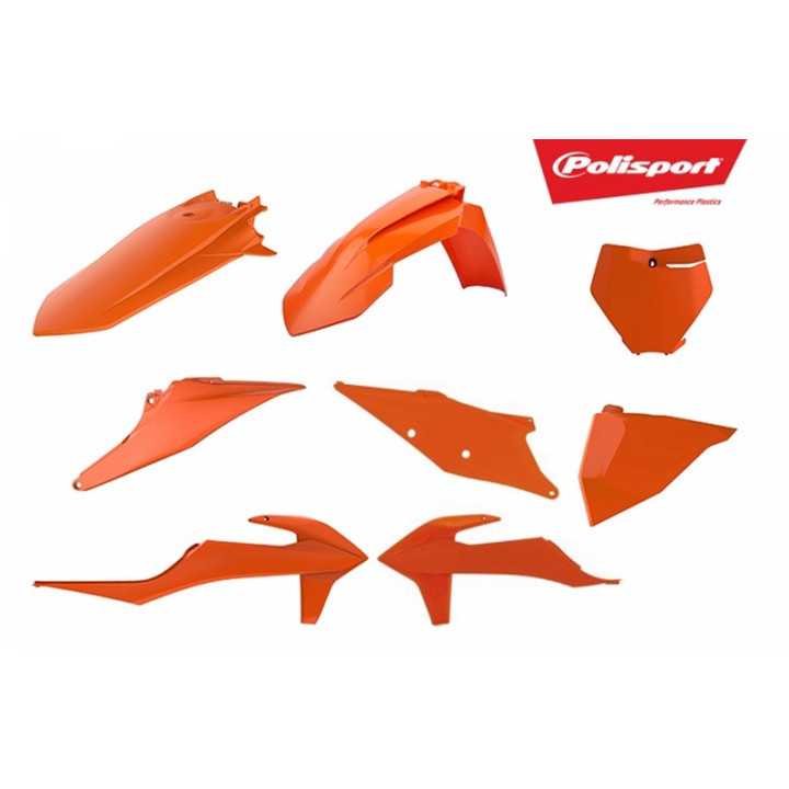 KIT PLASTIQUES POLISPORT KTM 125 150 250 350 450 SX SXF 2019-2022