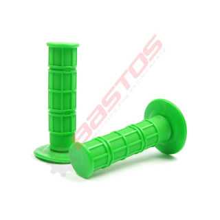 POIGNEES VERTE SOFT GRIP DIRT BIKE BASTOS