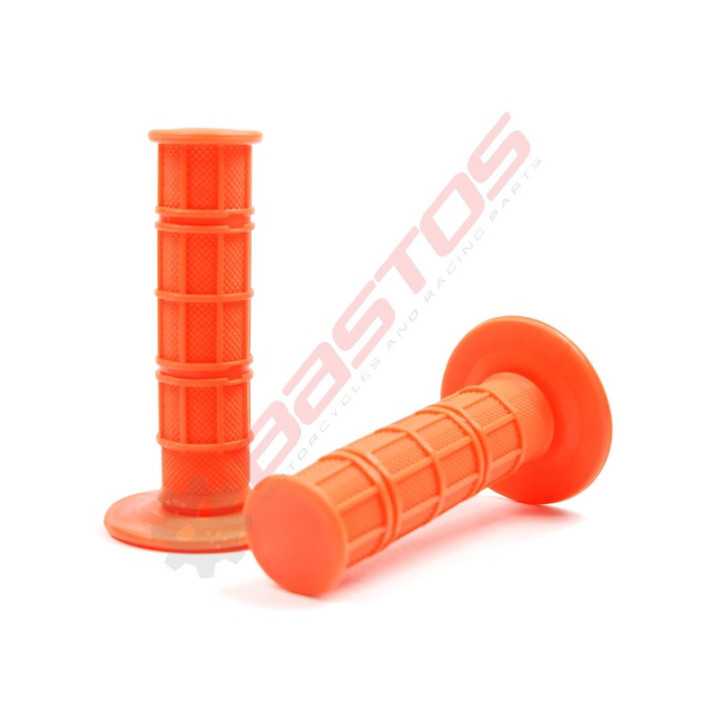 POIGNEES ORANGE SOFT GRIP DIRT BIKE BASTOS